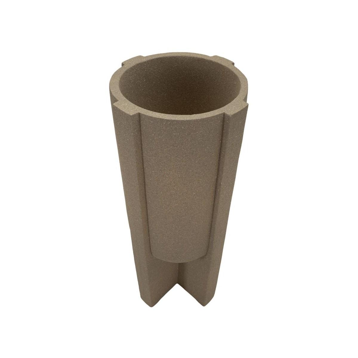 P/vaso da esterno moai cm Ø 42x101 (apertura cm Ø 34)