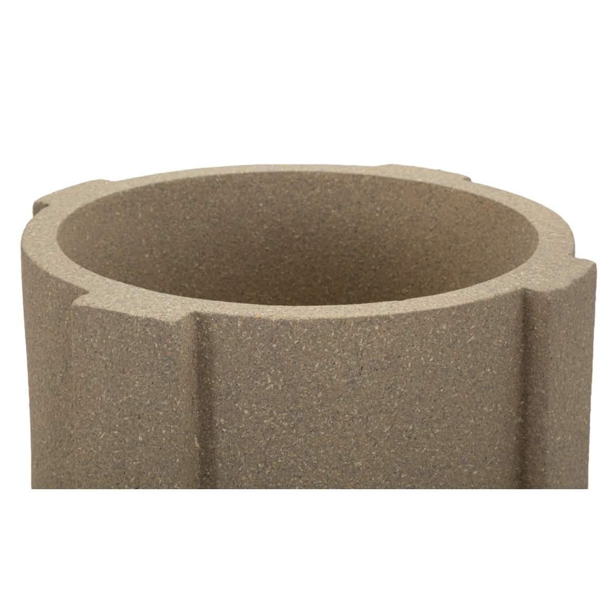 P/vaso da esterno moai cm Ø 39x80,5 (apertura cm Ø 30)