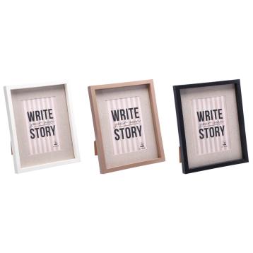 Portafoto singolo in mdf Pedro 13x18 cm