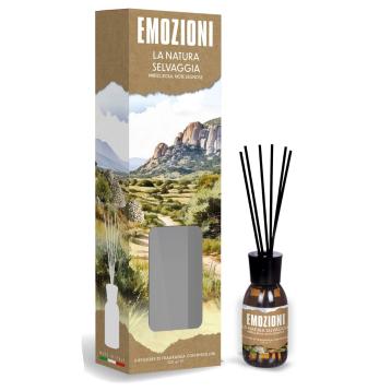 Diffusore di fragranza con midollini Emozioni la natura selvaggia 125 ml