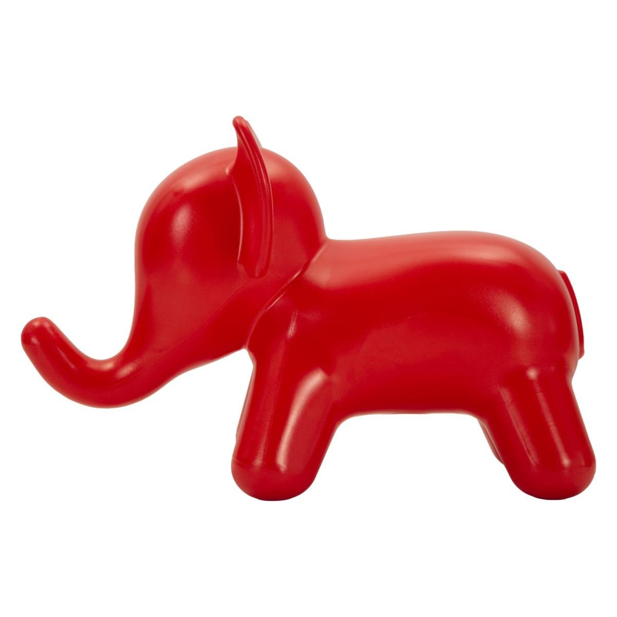 Sgabello elephant rosso cm 86x46x56<br><br>
