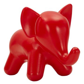 Sgabello elephant rosso cm 86x46x56<br><br>