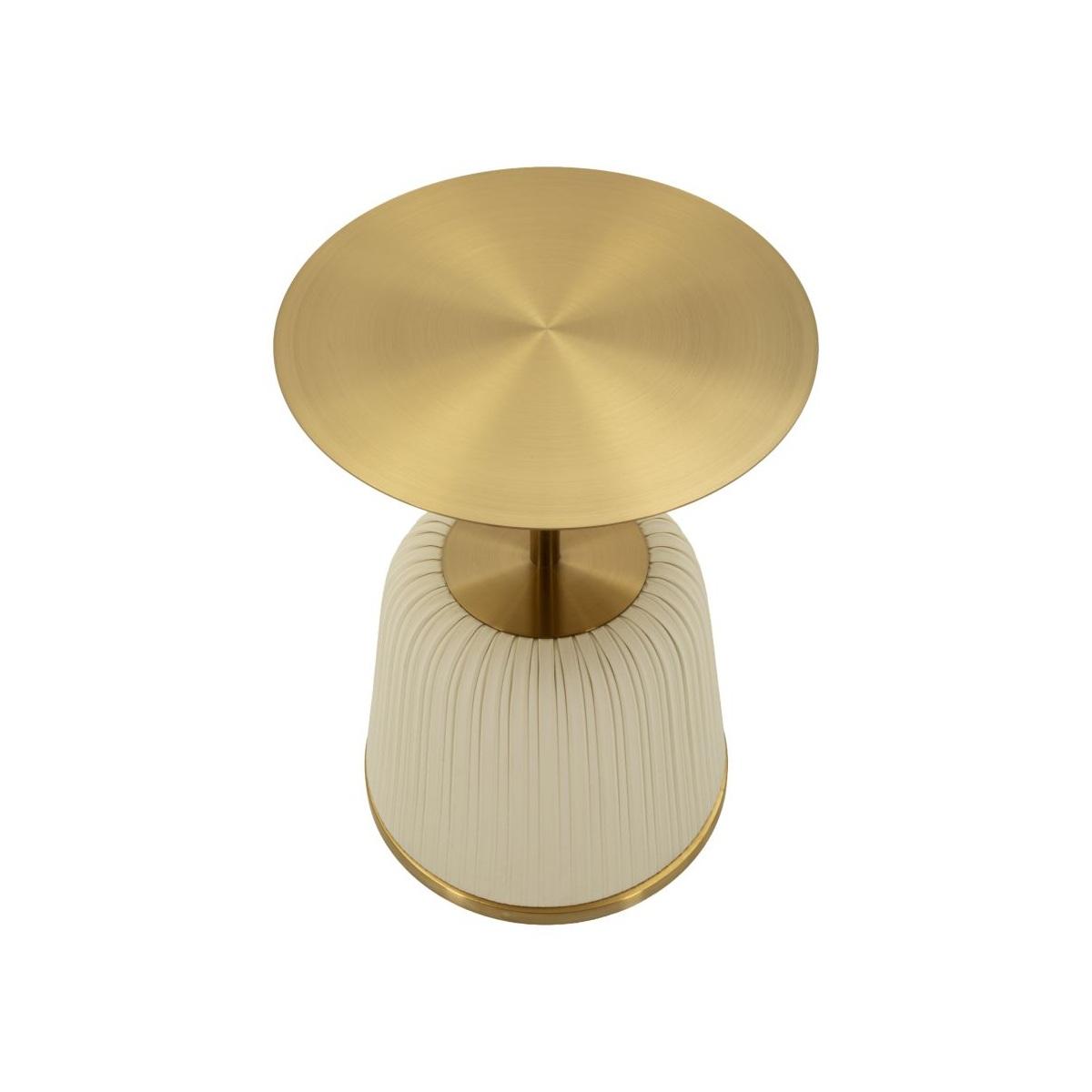 Tavolinetto egle bianco cm Ø 40x55<br><br>