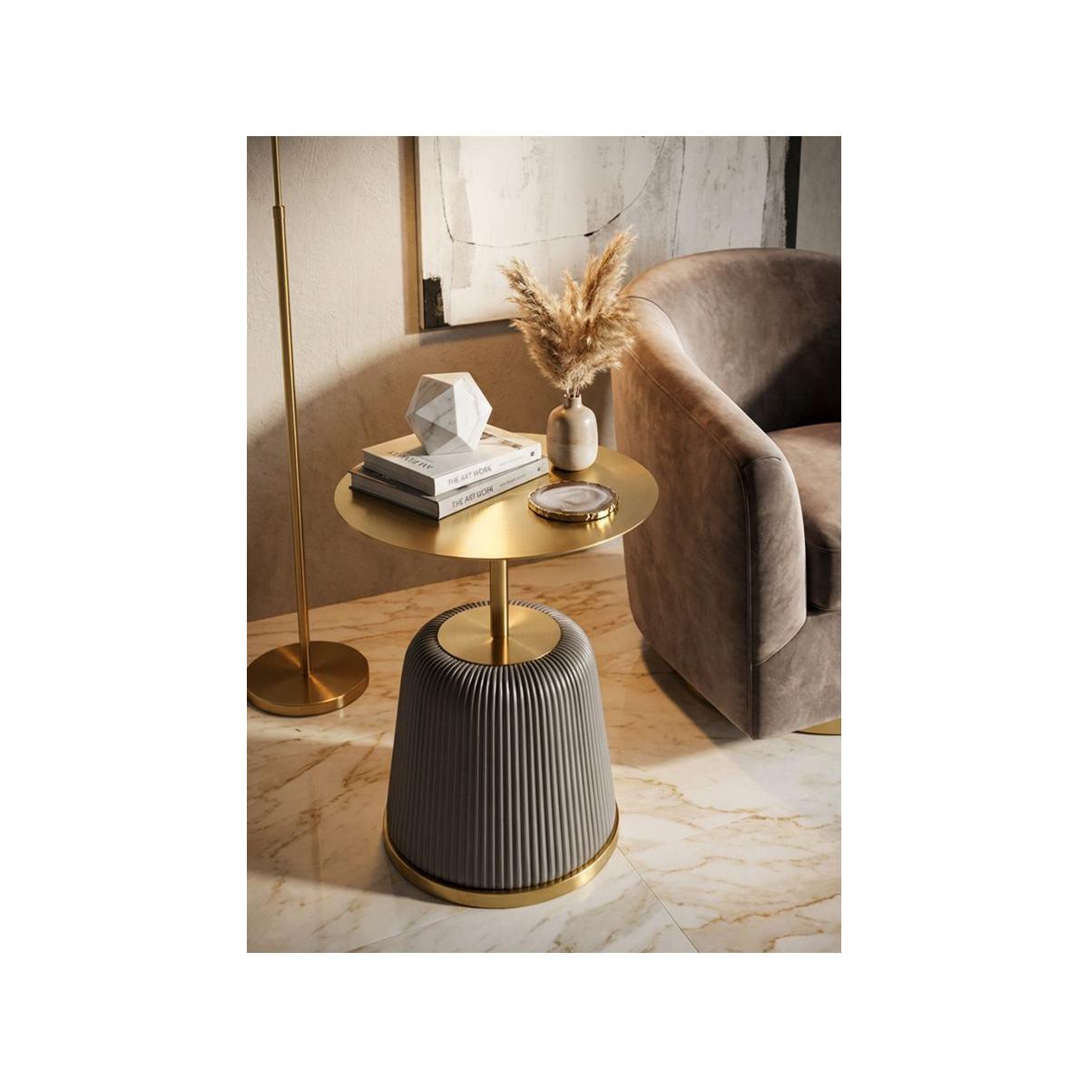 Tavolinetto egle grigio cm Ø 40x55<br><br>