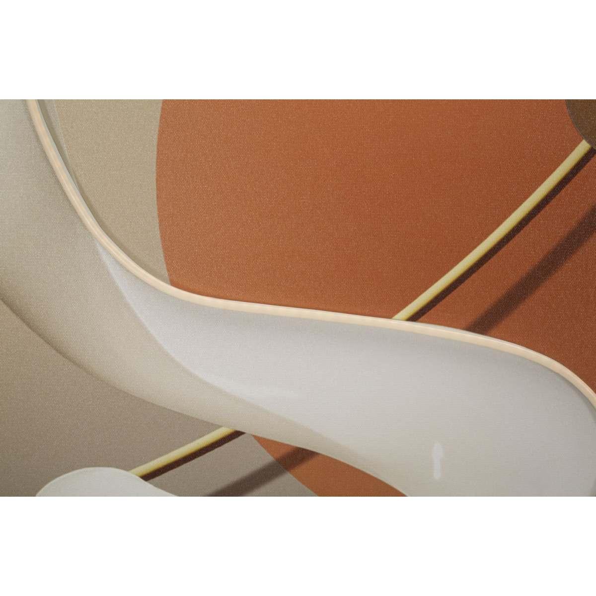 Stampa c/led su tela abstract -b- cm 80x4x120