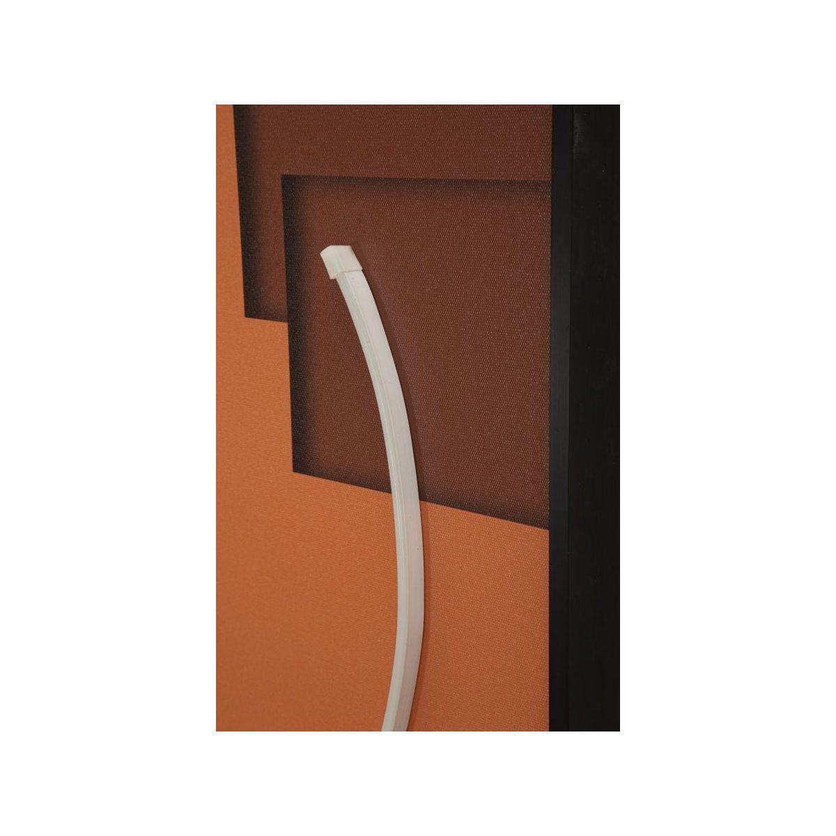 Stampa c/led su tela abstract cm 150x3,5x50