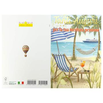 Bigliettii auguri pensione