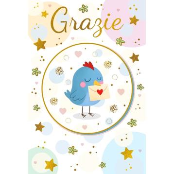 Bigliettii auguri grazie