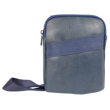 Tracollina uomo in ecopelle e tessuto tecnico Capoverde Made in Italy