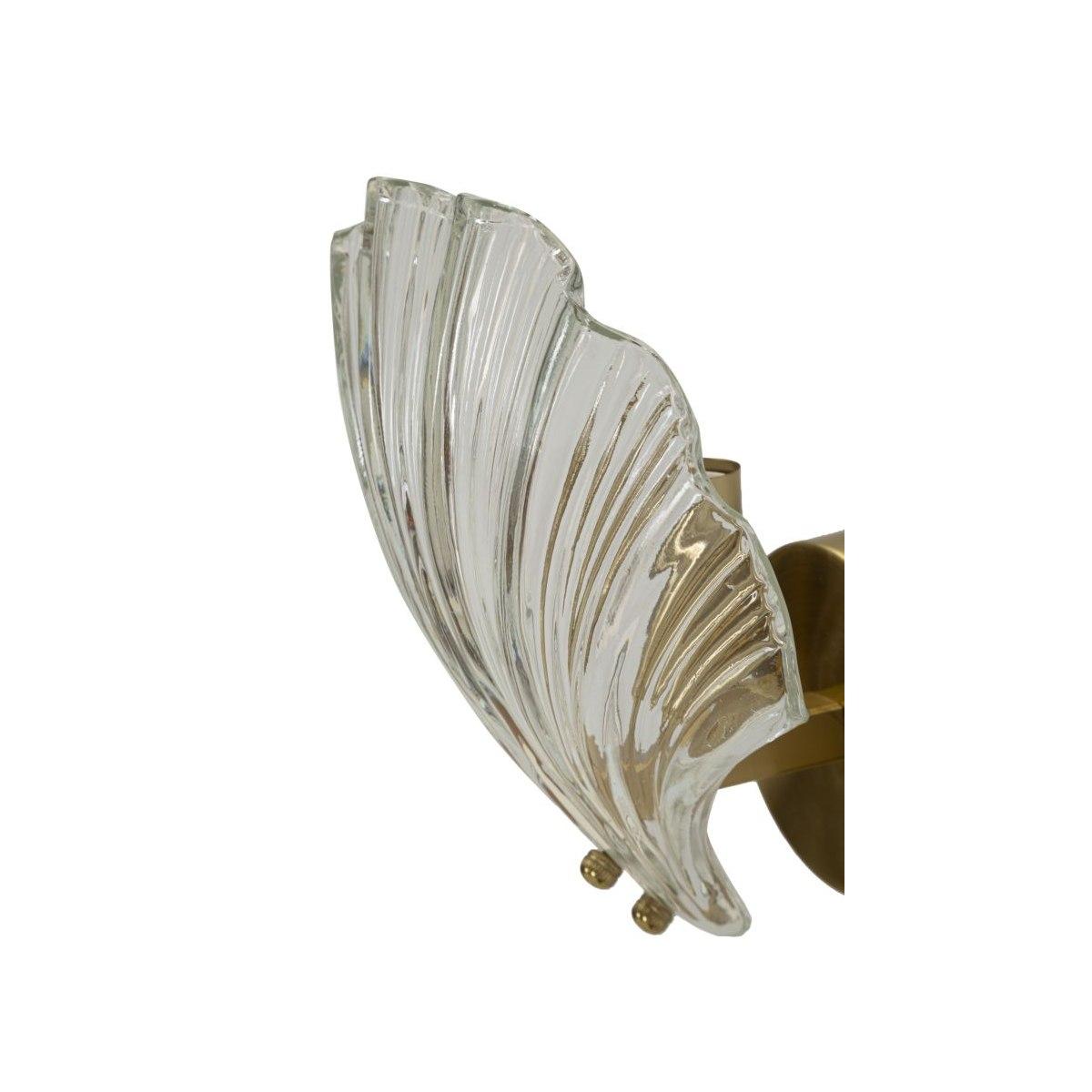 Lampada da muro shell cm 20x14x22 min 2