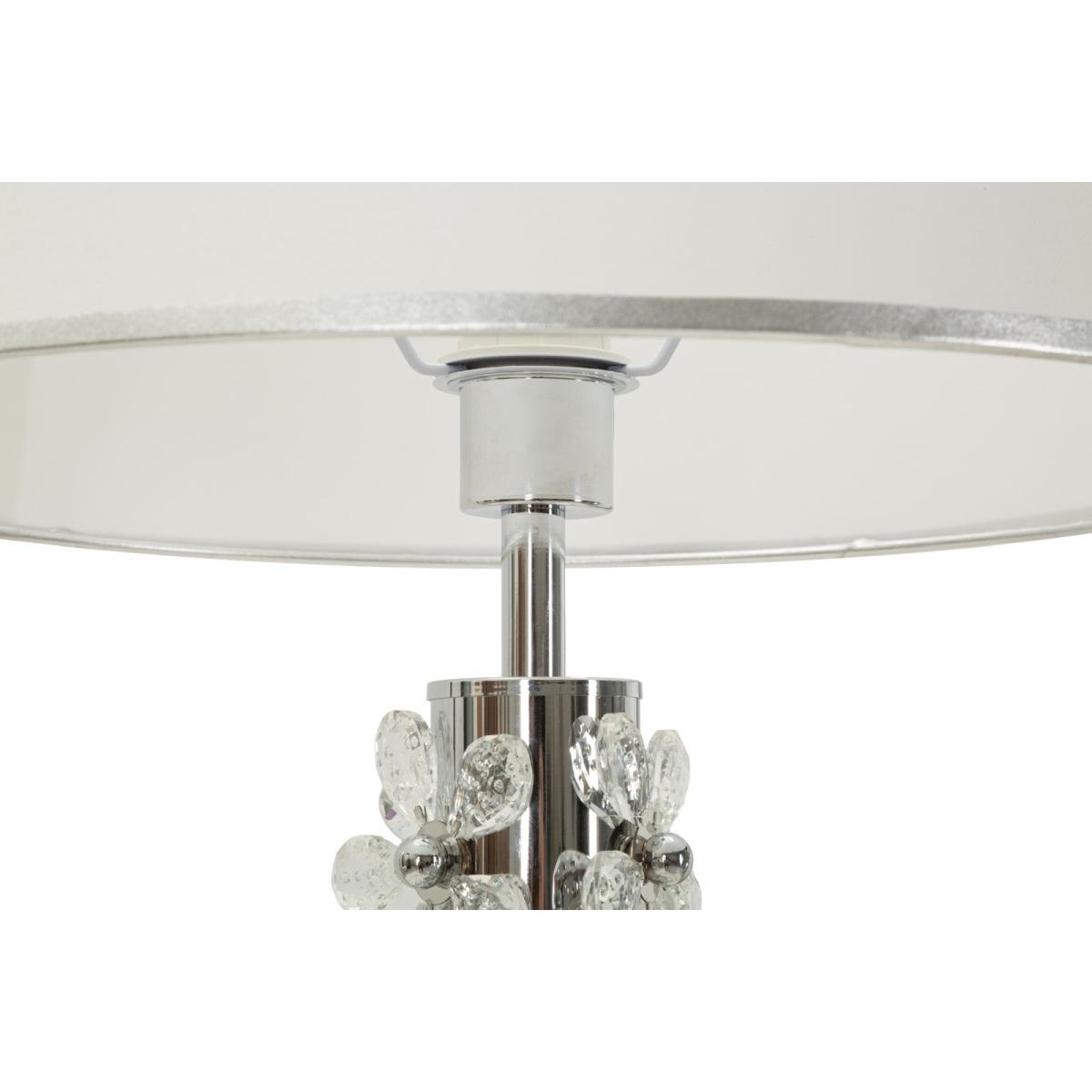 Lampada da terra silver flower cm Ø 45x157