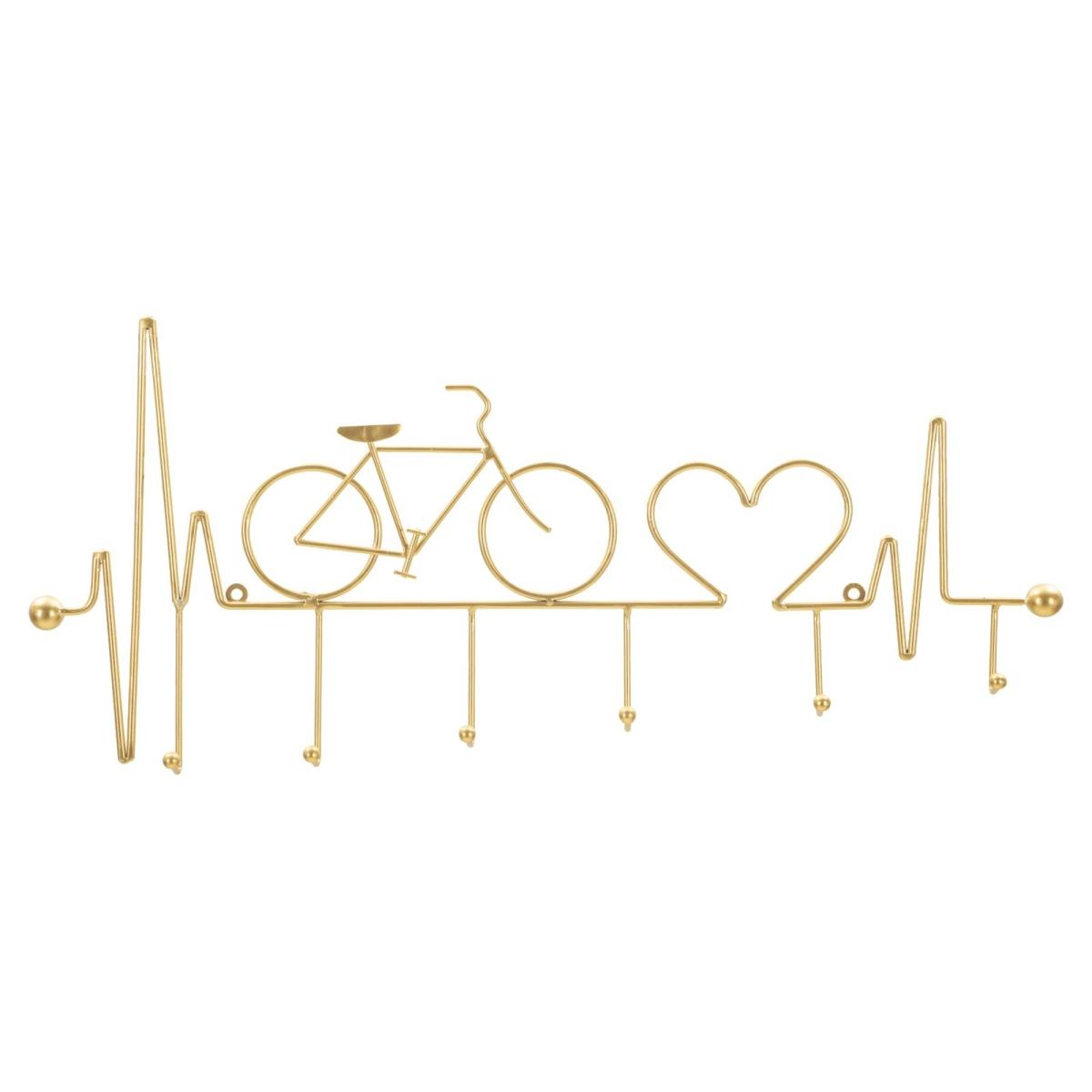 App/abiti da muro bicicletta oro cm 59x3,2x26,5