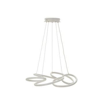 Lampadario led glovy bianco cm Ø 55x120 (luce con 3 temperature di colore)<br>