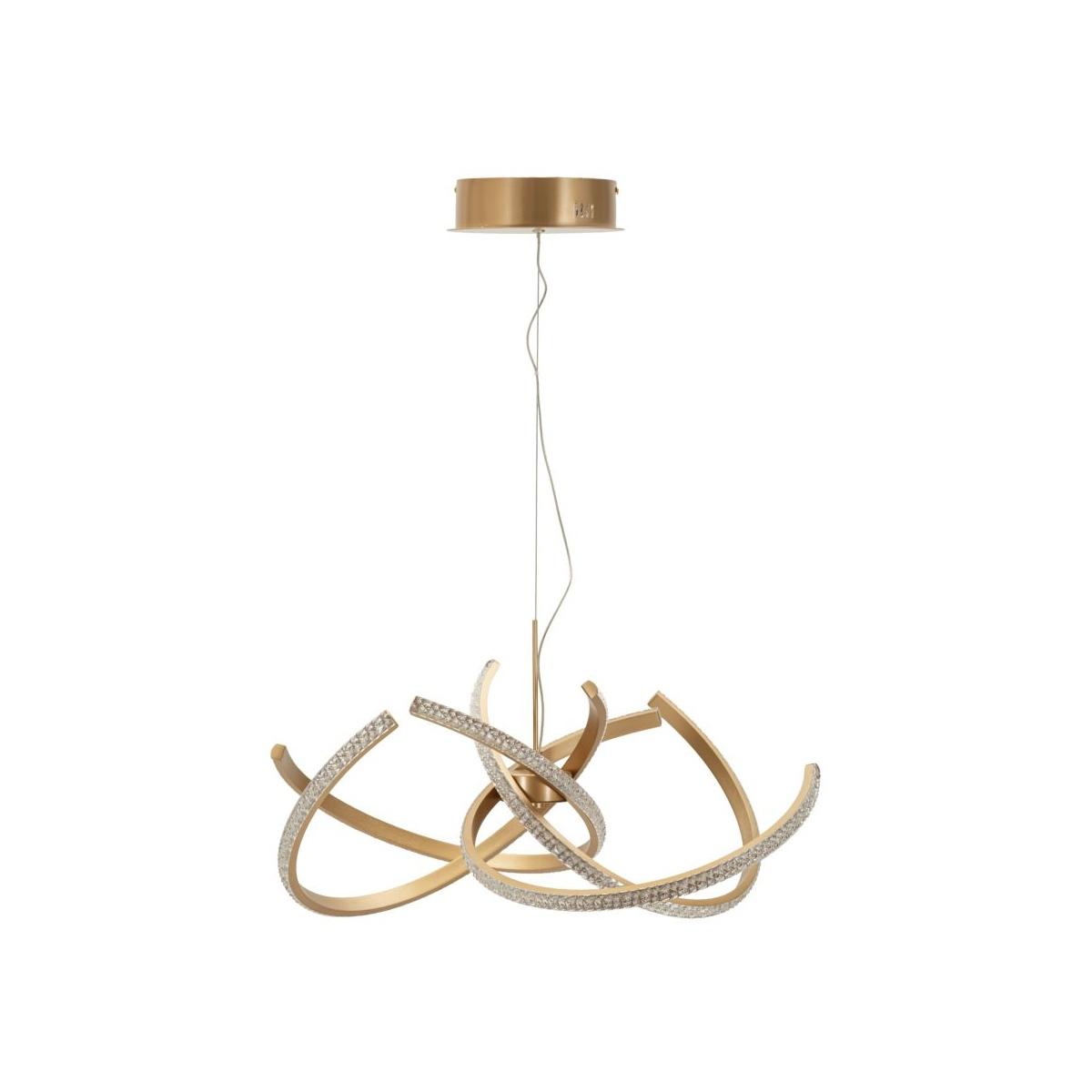 Lampadario led celtic cm Ø 62x120 (luce con 3 temperature di colore)