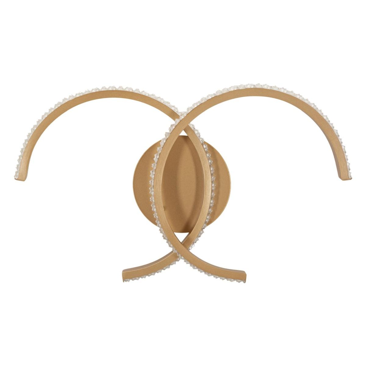 Lampada da muro led double c cm 41x8,5x24 (luce con 3 temperature di colore)