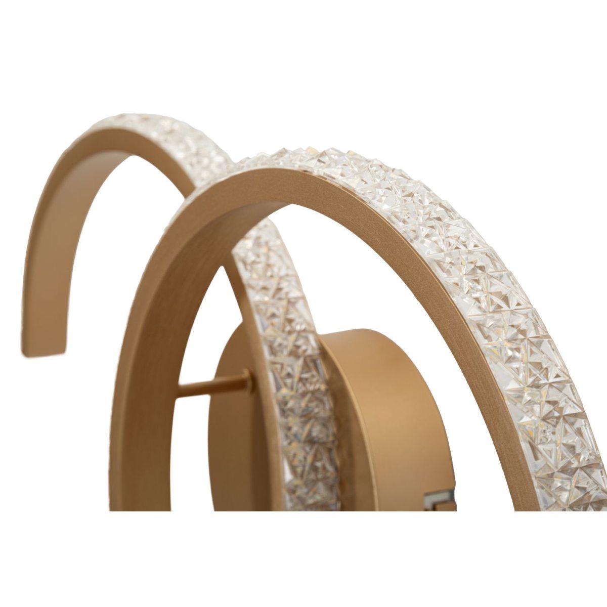 Lampada da muro led double c cm 41x8,5x24 (luce con 3 temperature di colore)