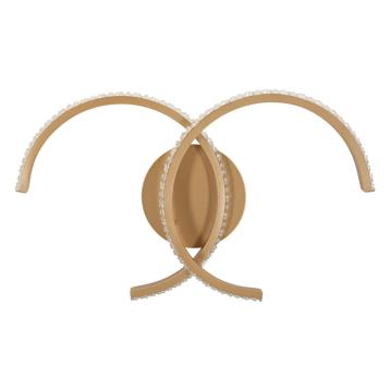 Lampada da muro led double c cm 41x8,5x24 (luce con 3 temperature di colore)