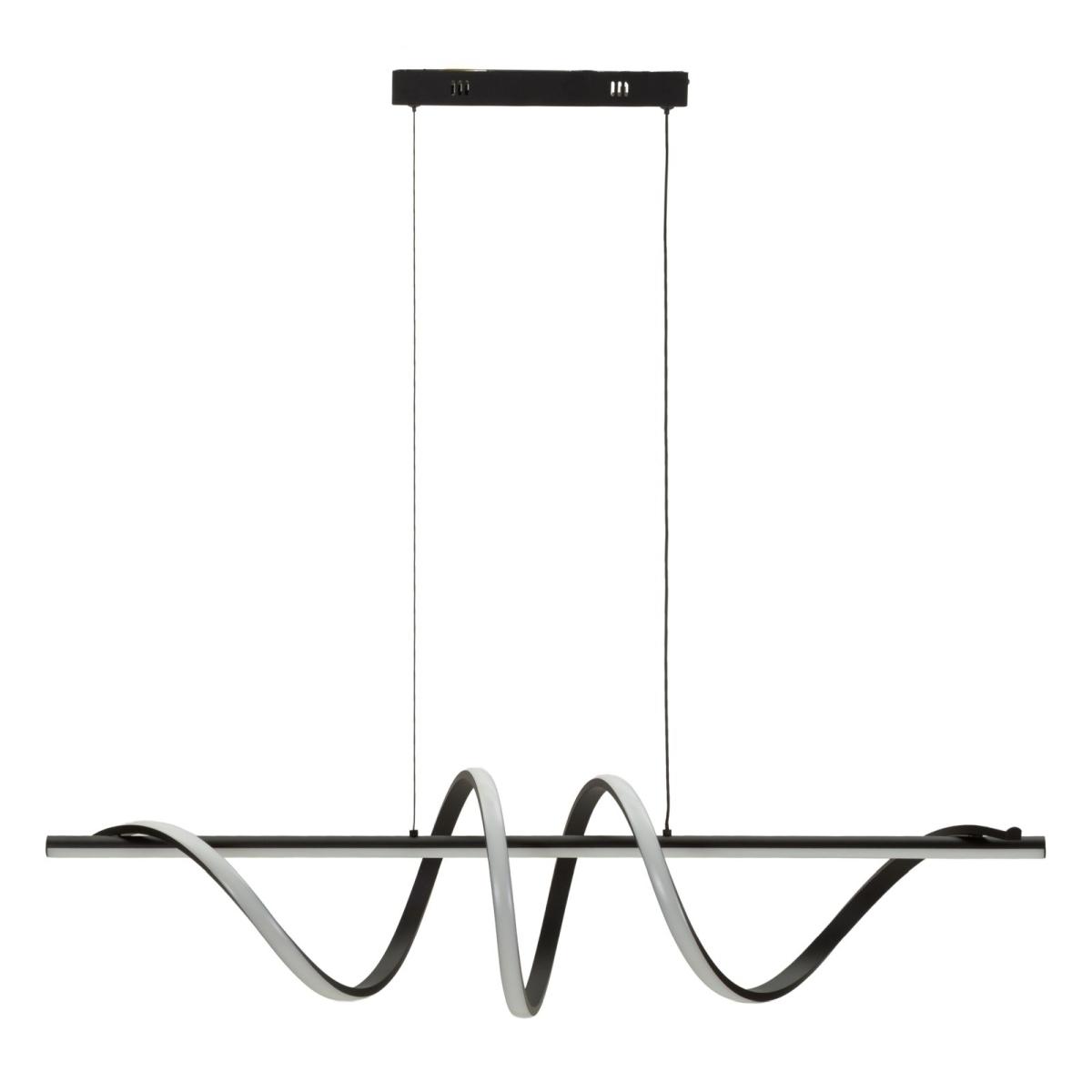 Lampadario led spiral cm 101x25x30-150 (luce con 3 temperature di colore)