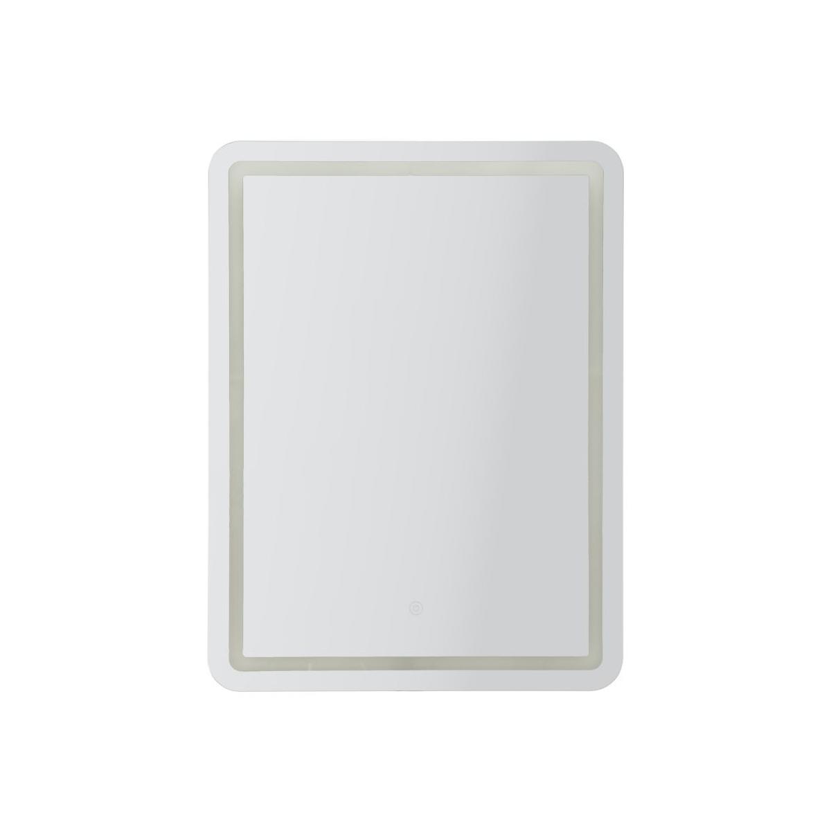 Specchio da muro led simple rett. cm 60x3,5x80 (3 tonalita' di luce)