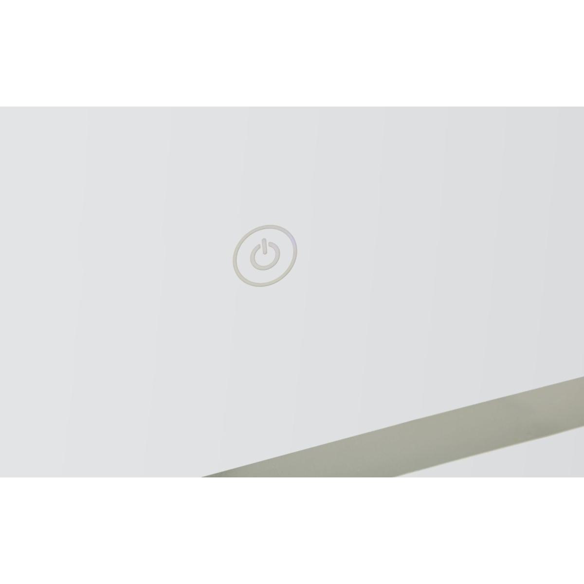 Specchio da muro led simple rett. cm 60x3,5x80 (3 tonalita' di luce)