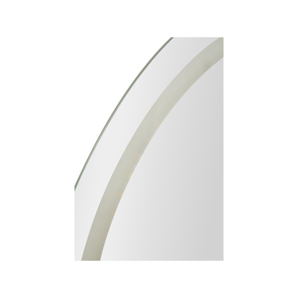 Specchio da muro led simple ovale cm 60x3,5x80 (3 tonalita' di luce)