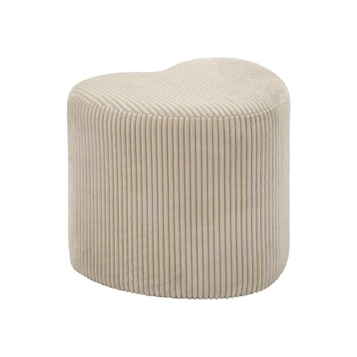 Puff heart dublino cm 49x45x42