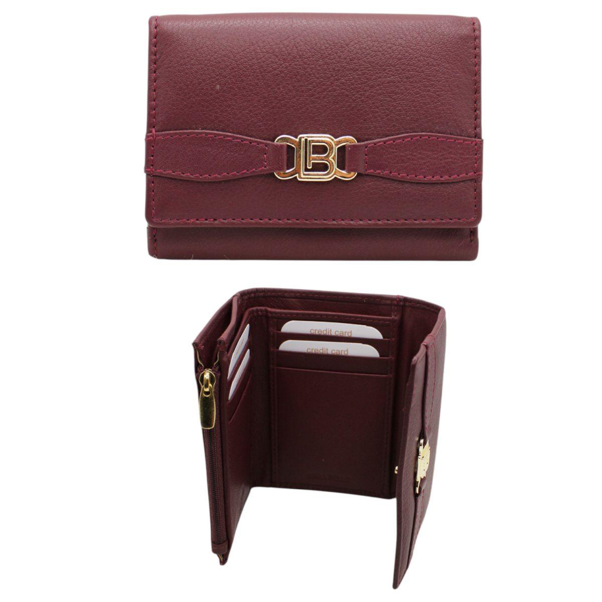 Portafogli donna in pelle linea Walda Laura Biagiotti