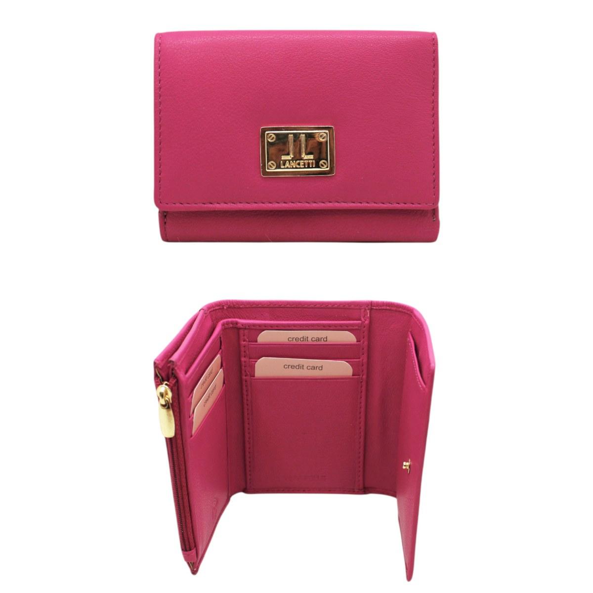 Portafoglio donna in pelle linea pux Lancetti