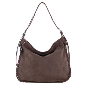 Borsa tracolla donna effetto scamosciato Marina Galanti