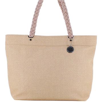 Borsa shopping a spalla donna con manici intrecciati Marina Galanti