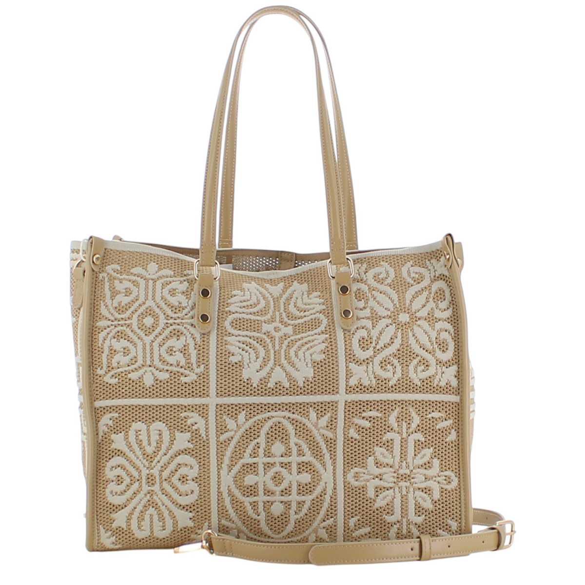 Borsa a spalla donna motivi barocchi Marina Galanti