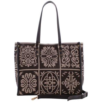 Borsa a spalla donna motivi barocchi Marina Galanti