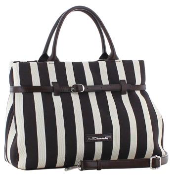 Borsa a mano motivo a righe donna Marta Marzotto