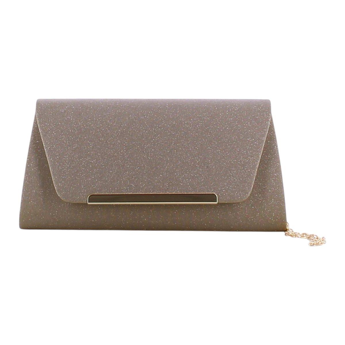 Borsa cerimonia donna tessuto glitterato Marina Galanti