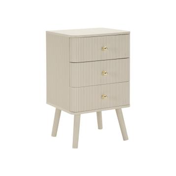 Comodino 3 cassetti shy cm 37,5x34x61