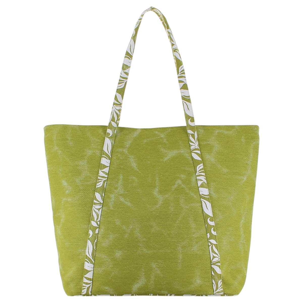 Borsa mare stampa foglie stilizzate Marina Galanti