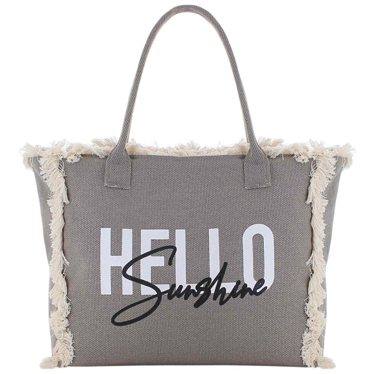 Borsa mare con frange Marina Galanti