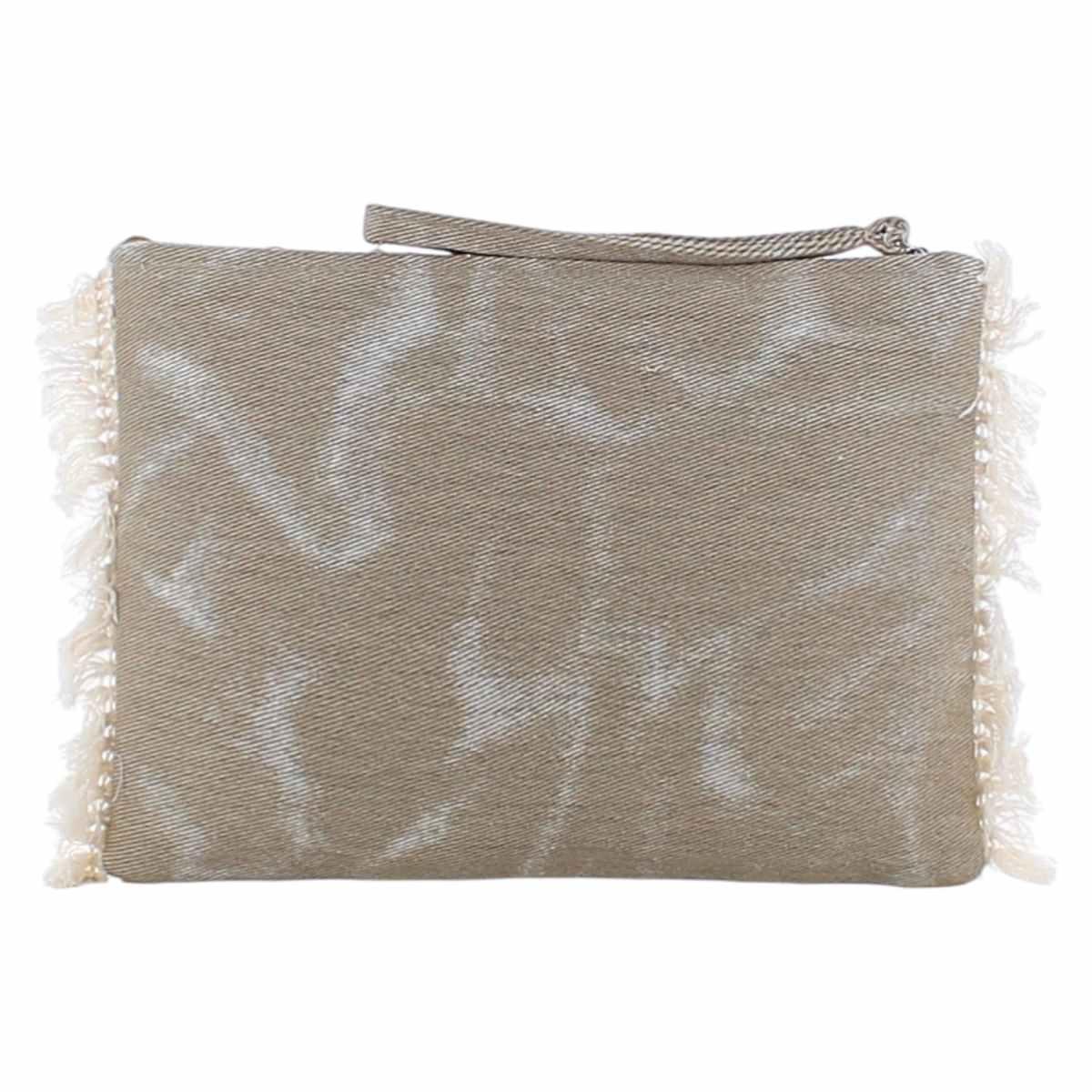 Beauty donna a righe con frange Marina Galanti