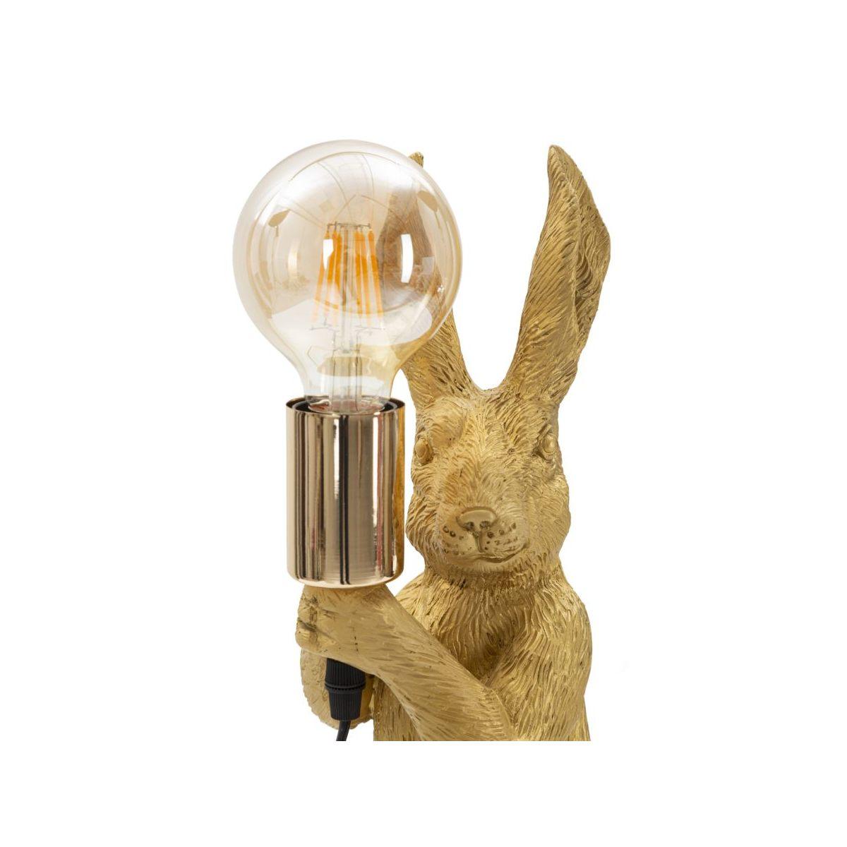 Lampada da tavolo rabbit cm 13x17x35.5