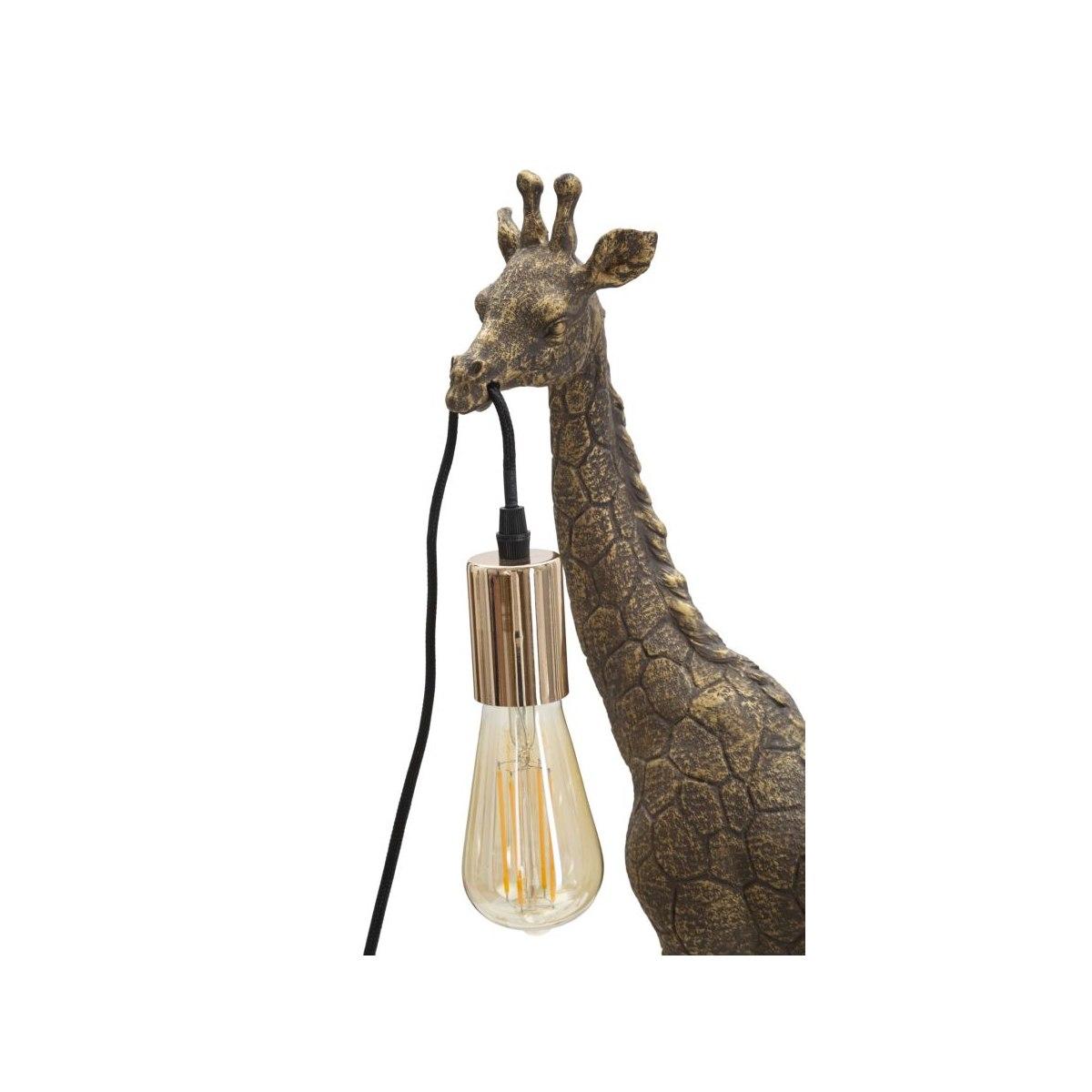 Lampada da tavolo giraffa cm 28x16x60