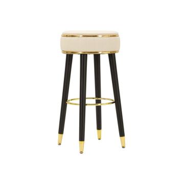 Sgabello bar london crema cm Ø 38x74