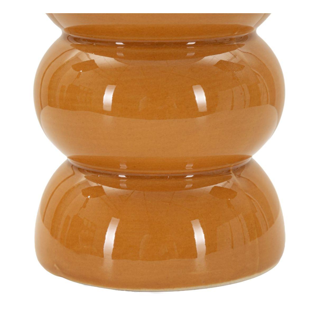 Lampada da tavolo torr senape cm Ø 25x46