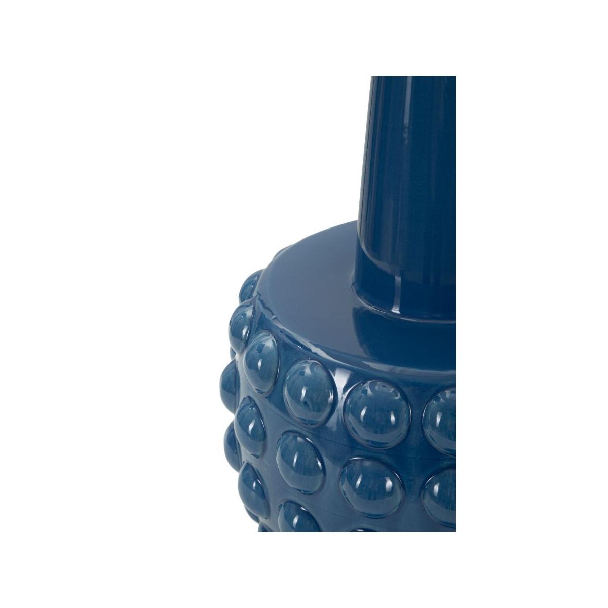 Lampada da tavolo gress blu cm Ø 30x51,5