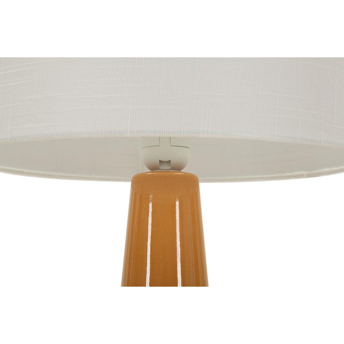 Lampada da tavolo gress senape cm Ø 30x51,5