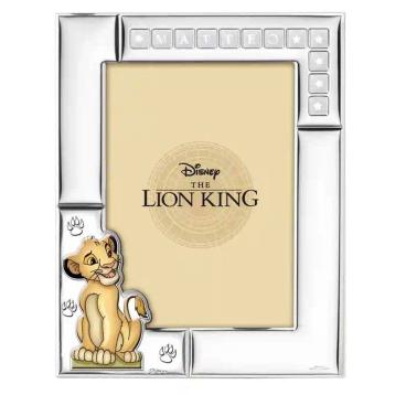 Cornice portafoto letterine Il Re Leone Simba 13x18 cm Valenti