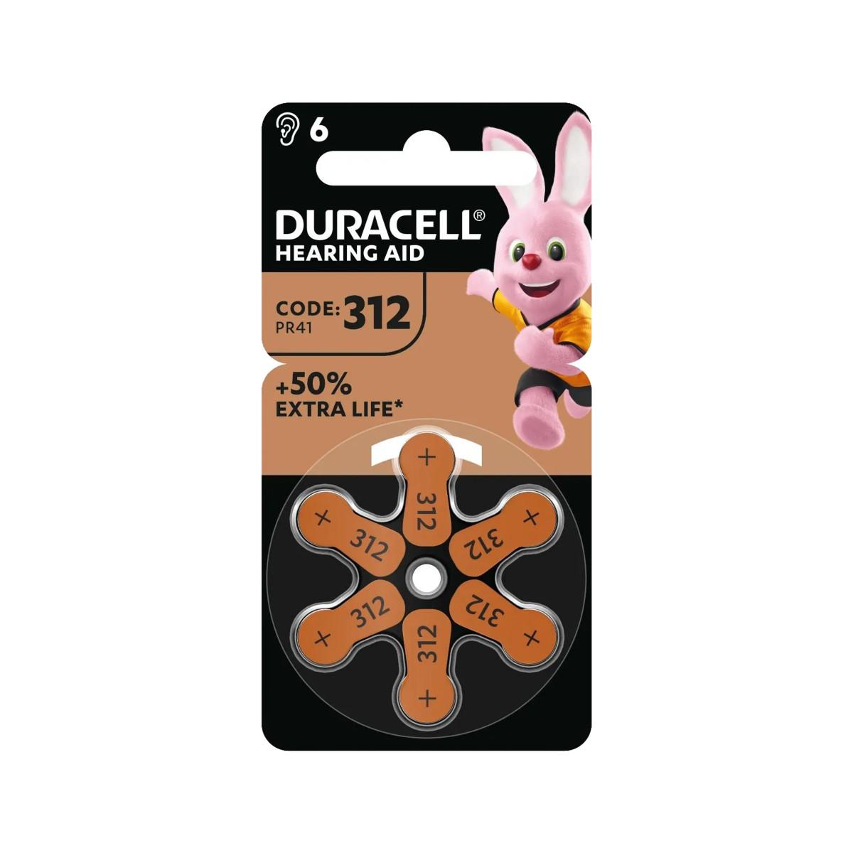 Batteria easytab V312 acustica extralife Duracell
