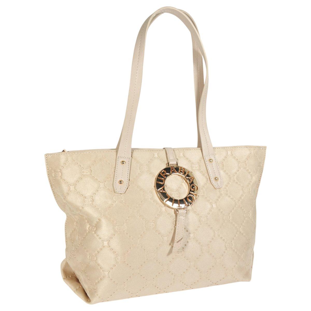 Borsa shopping donna effetto scamosciato linea Ostar Laura Biagiotti