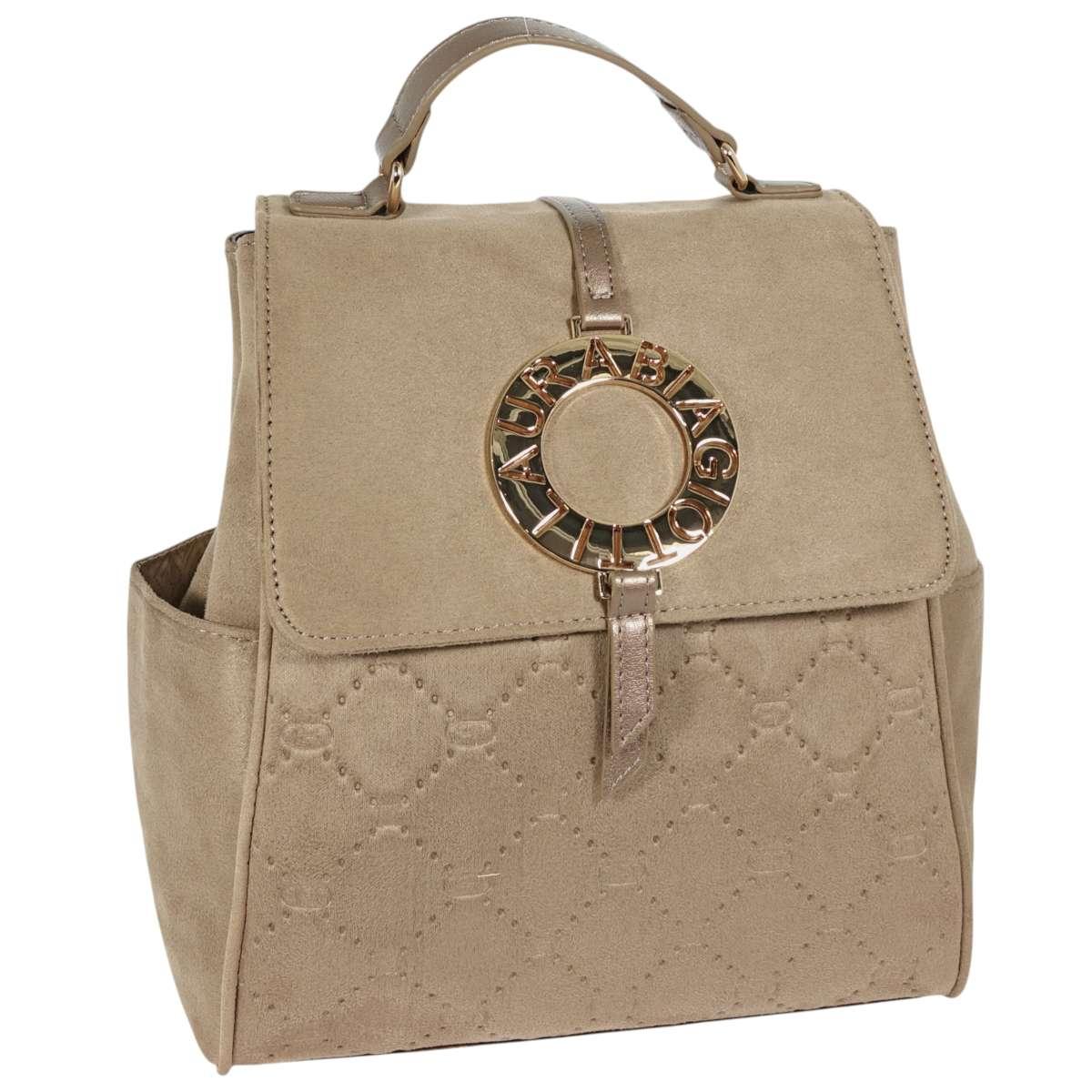 Zaino donna effetto scamosciato linea Ostar Laura Biagiotti