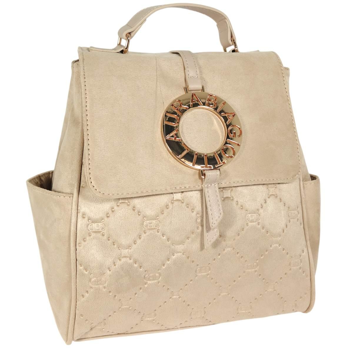 Zaino donna effetto scamosciato linea Ostar Laura Biagiotti