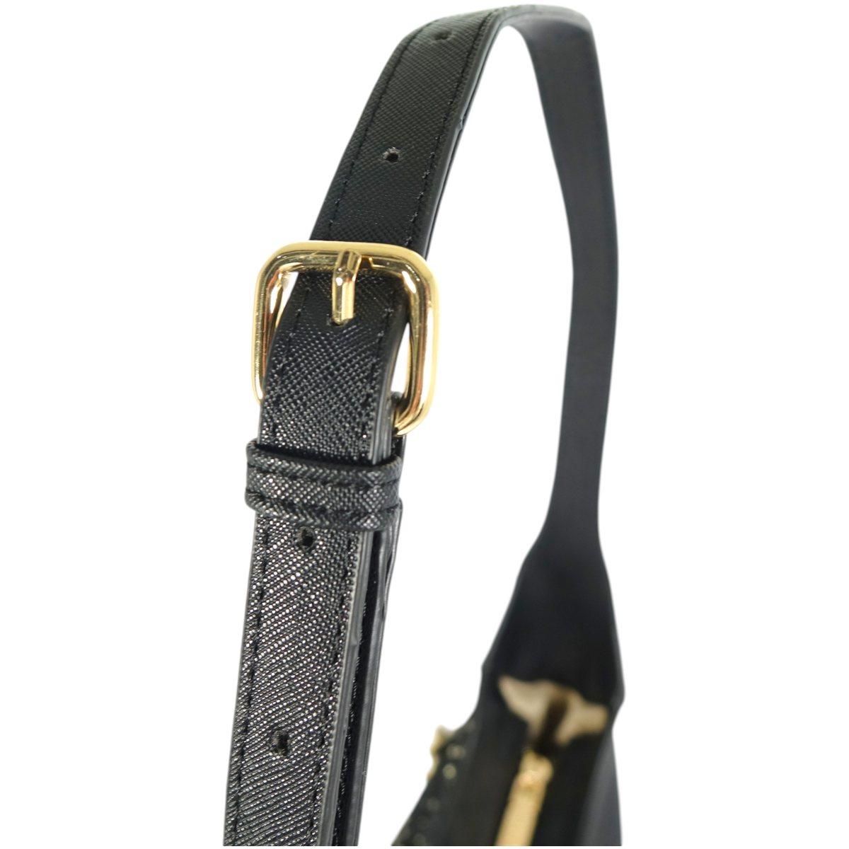 Borsa a sacca donna con paillettes e decorazioni in metallo linea Lehavre Lancetti